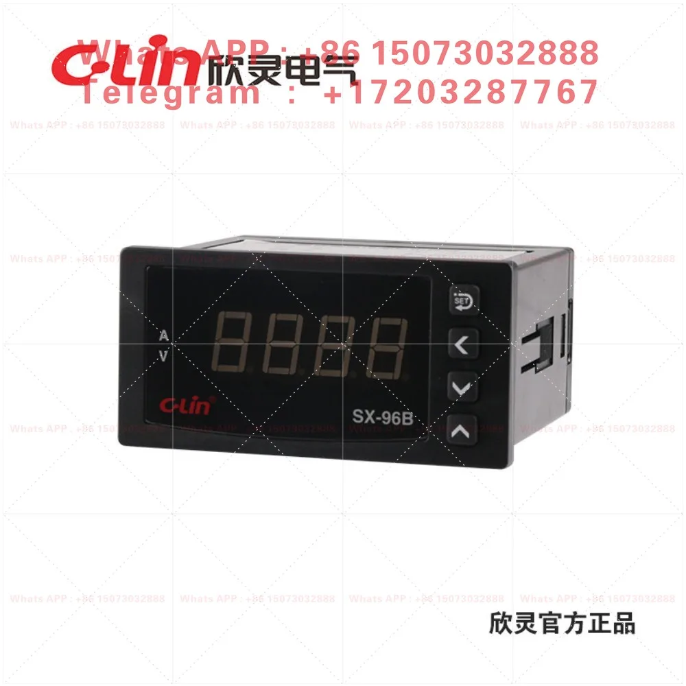Xinling Electric digital ammeter SX-96B digital voltmeter AC500V AC220V current ratio 5A