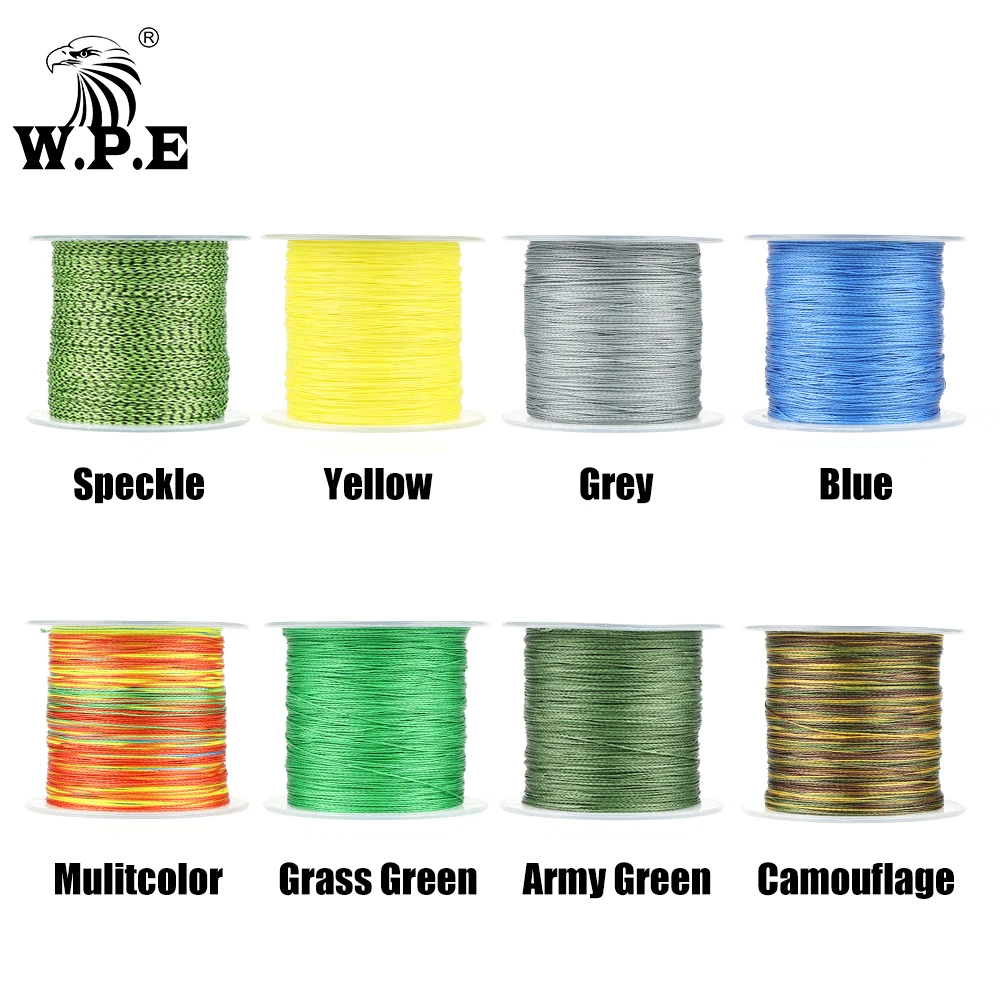 W.P.E KOMODO línea trenzada cuatro hebras resistente para hundimiento - imagen 3