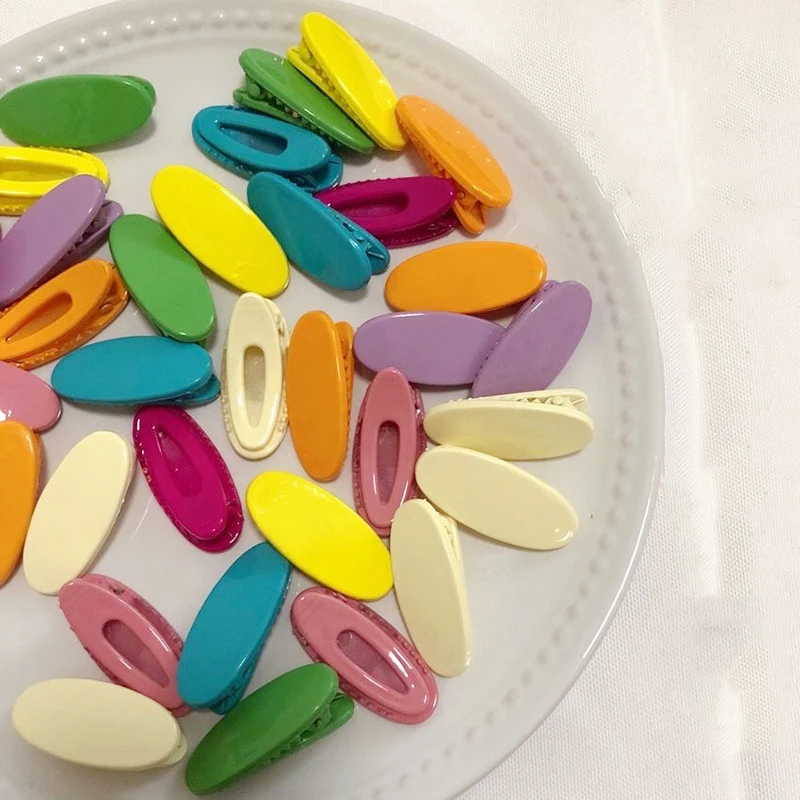 

Заколки для волос карамельных цветов, 10 шт./лот 40 мм, милая акриловая основа для волос «сделай сам», аксессуары для волос в Корейском стиле дл...