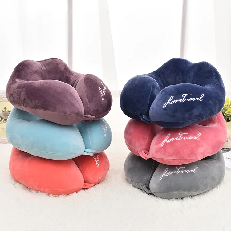 Memory Foam Neck Pillow for Travel Office Car Sleeping Cervical Support U Shape
