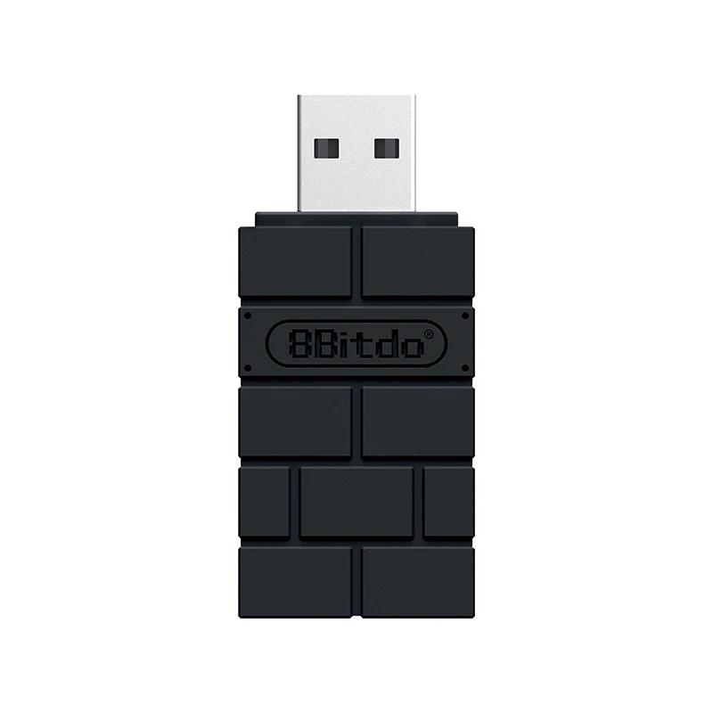 8BitDo USB Wireless Bluetooth Adapter 2 Receiver untuk Nintendo Switch PS1 Raspberry Pi Mini PS4 Controller untuk PS5 Menangani