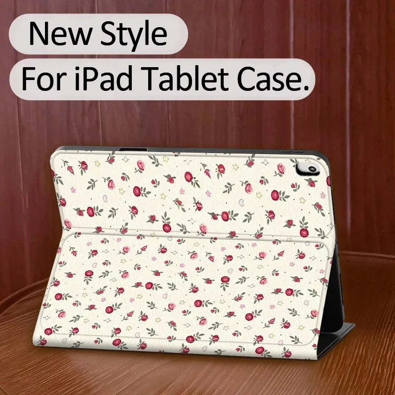 الأزهار Bowknot نمط لباد برو 7 8 9 Gen 2 11 13 5th 6th 10th 11th M5 M4 12.9 10.2 بوصة 2024 2025 اللوحي #5