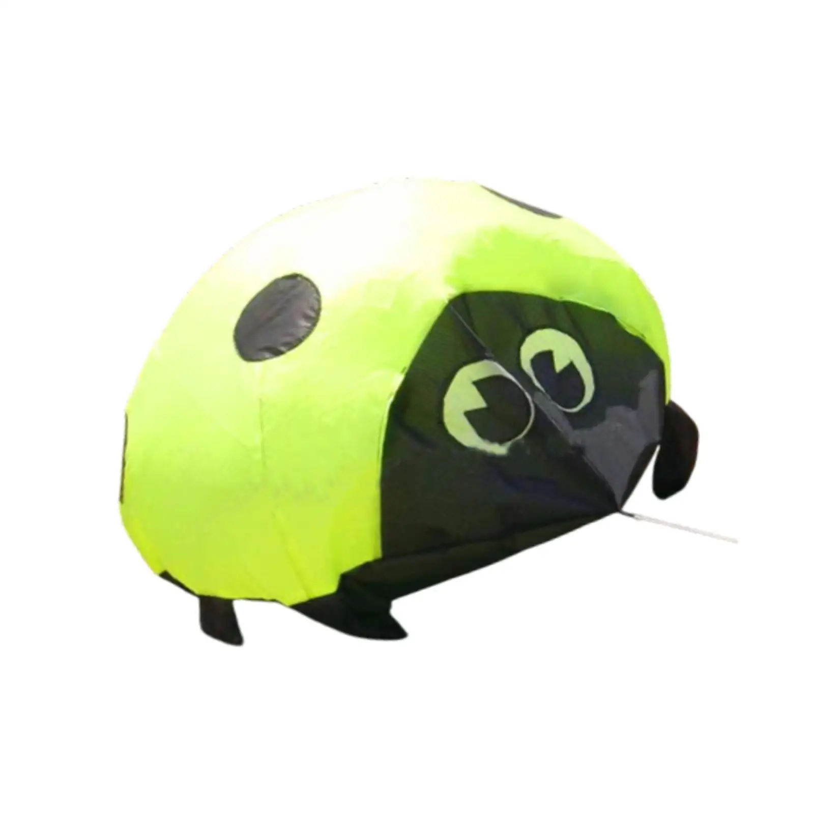 Large Ladybird Kite Can Walk Not Flying Parafoil Giant Gift with Kites String Beach Kites Outdoor Sports Toy, for Activities