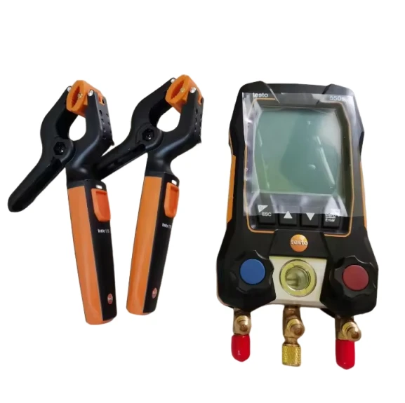 

550s Smart Package Intelligent Digital Display Refrigerant Meter With Bluetooth-compatible and Two-way Valve Group