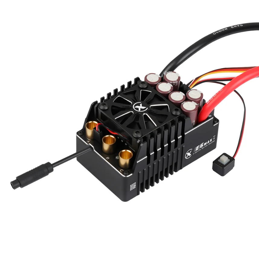 

XC E6 MAX Lipo Sensored 550A 3-8S Бесщеточный ESC для 1/5 1/6 RC Модель автомобиля Багги Грузовик Дорожные гоночные детали
