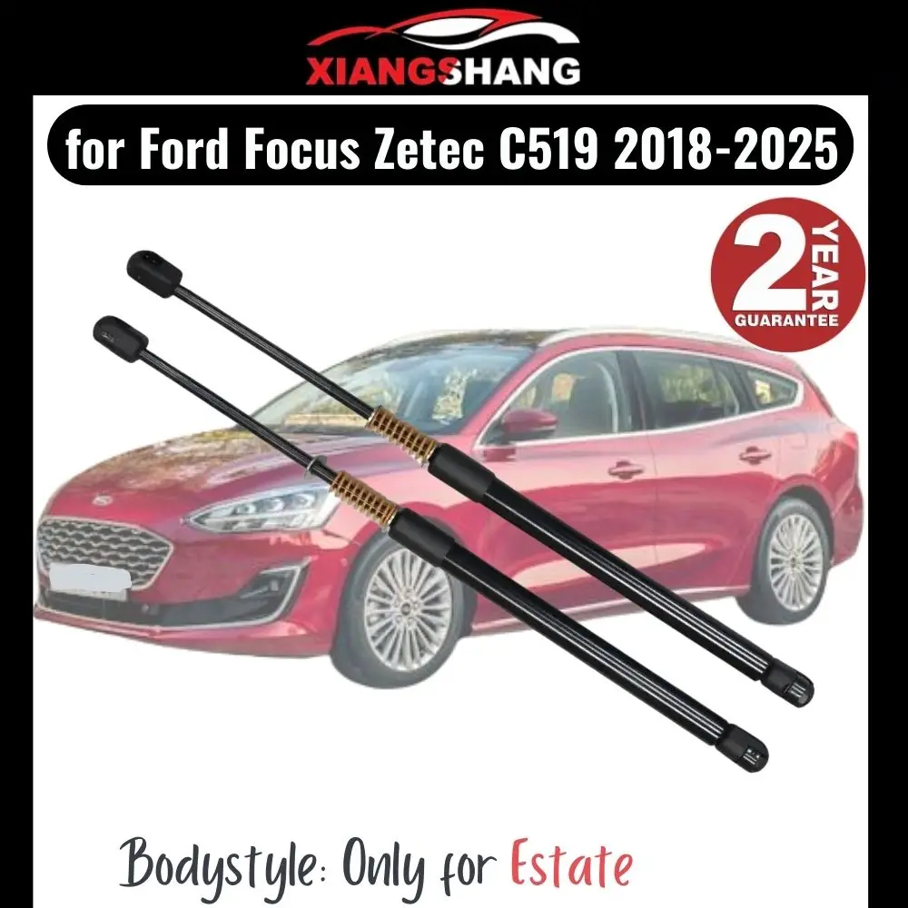 

2pcs Rear Tailgate Damper for Ford Focus Zetec (C519) Mk4 Estate 2018-2025 WITH SPRING Trunk Boot Gas Struts Lift support