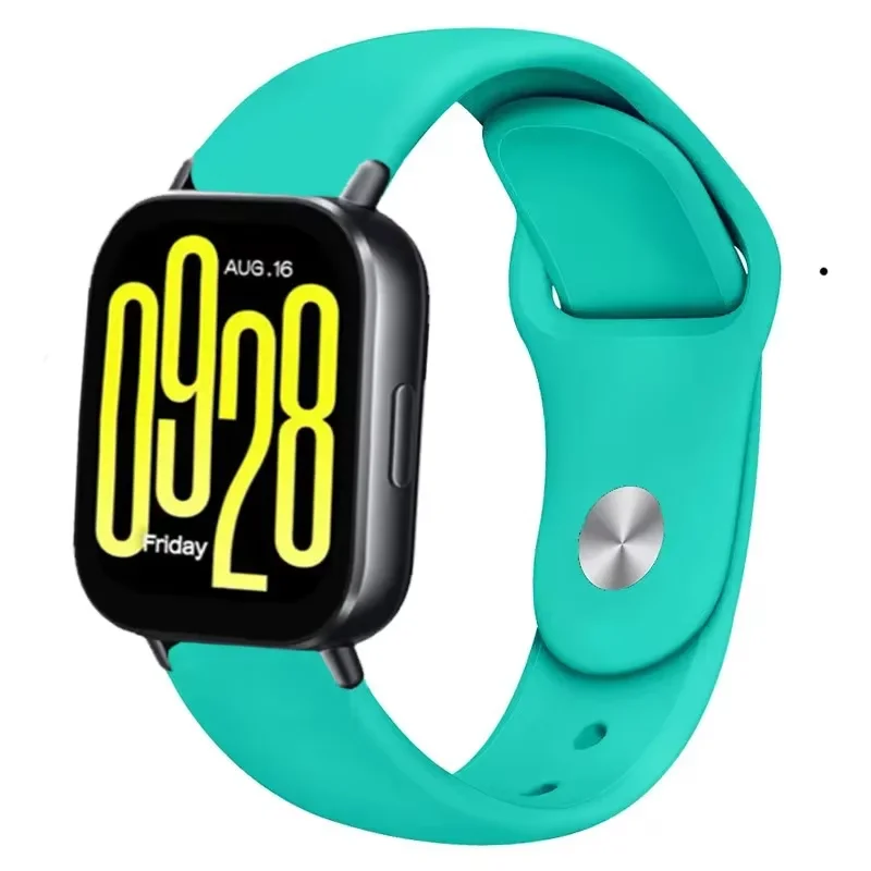 22mm 20mm Sports Silicone Strap for Redmi Watch 5 Active /5 Lite Bracelet Correa for samsung galaxy watch 7 6 5 4 40mm 44mm band