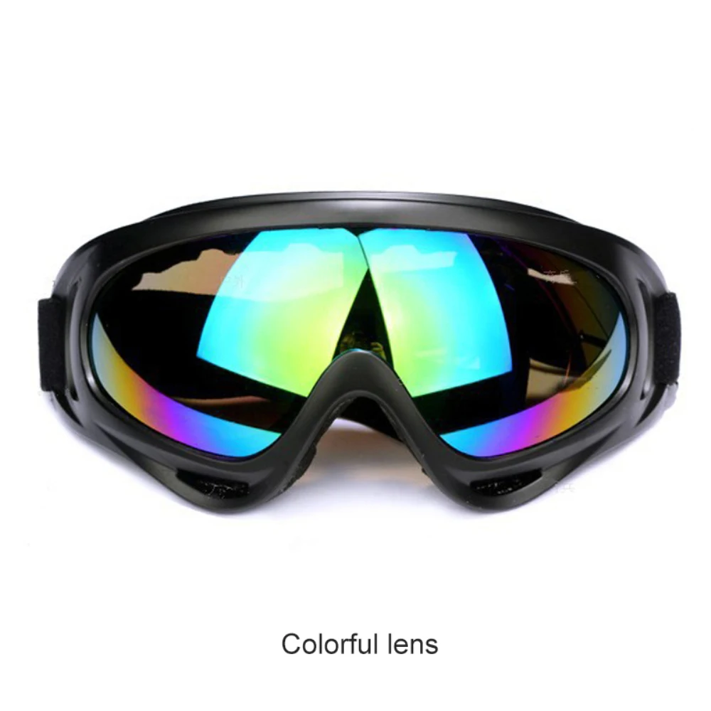 Lunettes de ski anti-buée 506, coupe-vent, protection UV, lunettes de soleil, cyclisme, moto, hiver