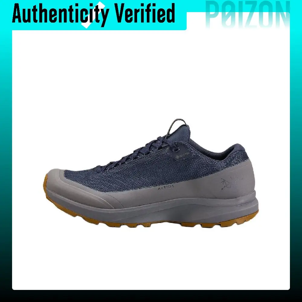 Arc'teryx Aerios Fl 2 Mesh Waterproof Low top Hiking Shoes Men's Blue X000006553BLACK SAPPHIRE/VOID