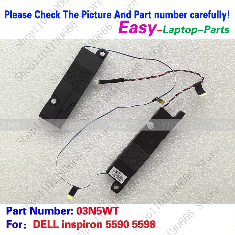 

bd New For DELL inspiron 5590 5598 SPEAKER R+L 03N5WT.