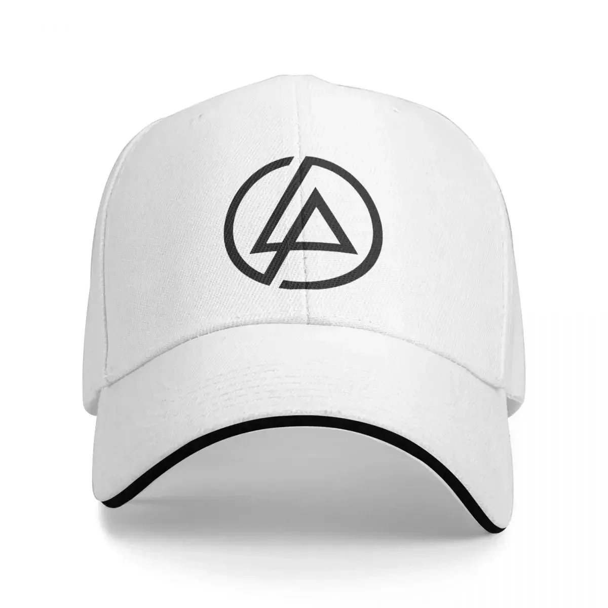 Linkinpark Logo Baseball Cap Hip Hop Alternative Rock Sandwich Hat for Men Women Breathable Dad Hat Outdoor