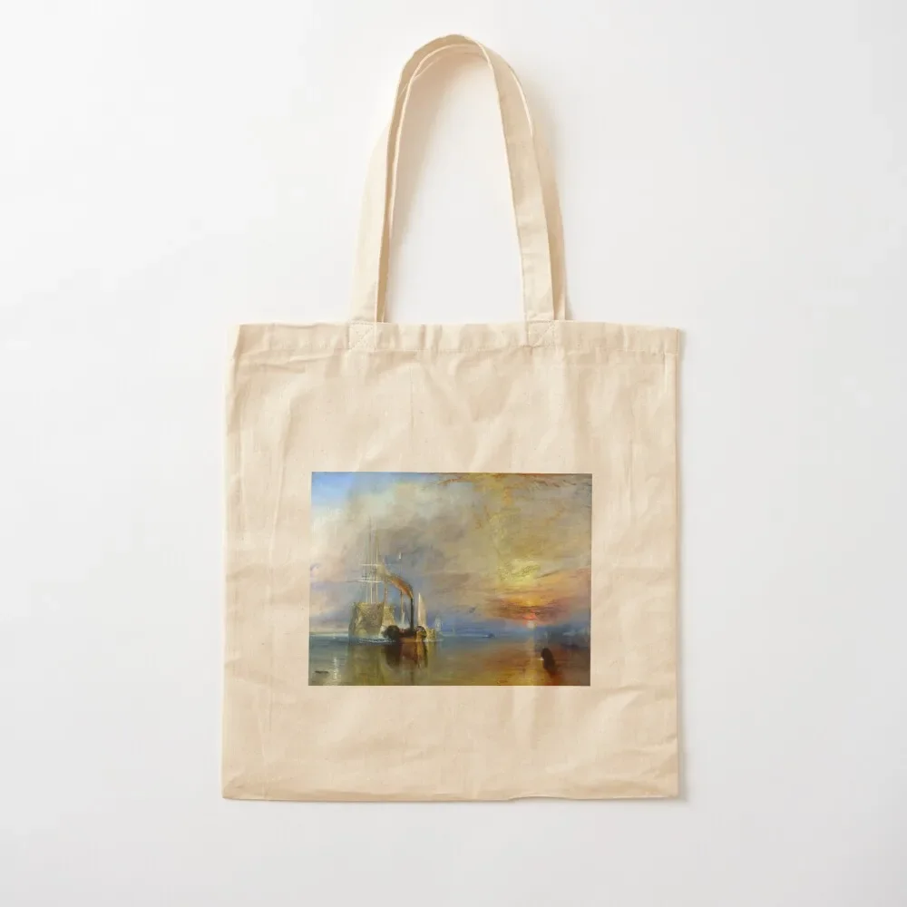 Joseph Mallord William Turner - The Fighting Temeraire Tote Bag Shopper handbag Women bags Fabric bag