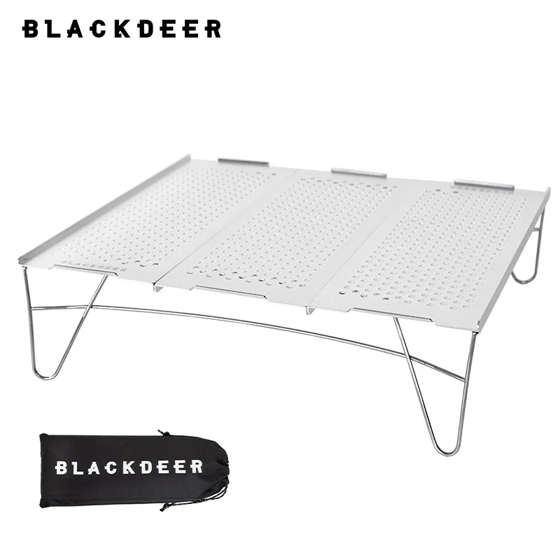 

Blackdeer Camping Table Lightweight Hard-Topped Folding Table Aluminium Alloy Mini Table