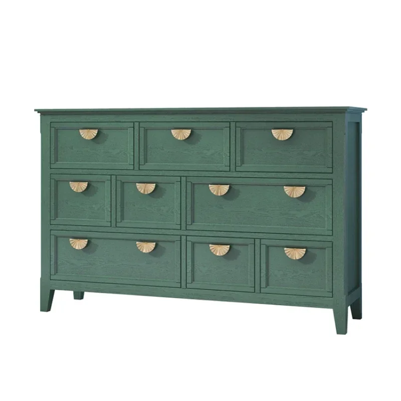 

Nine-Drawer Living Room Chest of Drawer Six Seven Nine Pieces Bucket Combination Large Capacity Storage Cabinet