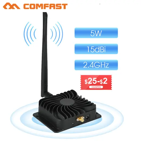 COMFAST Wifi 부스터 15dbi 2.4G 5W Wi Fi 전력 증폭기 익스텐더 무선 안테나 어댑터 용 5.8GHz 5000mW 신호 리피터 Best5 COMFAST Wifi 부스터 15dbi 2.4G 5W Wi Fi 전력 증폭기 익스텐더 무선 안테나 어댑터 용 5.8GHz 5000mW 신호 리피터 Best5