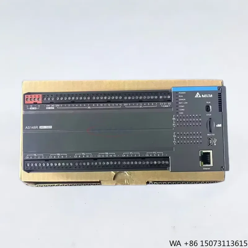for Delta AS100 Series PLC Controller AS148R-A PLC Module Original Genuine