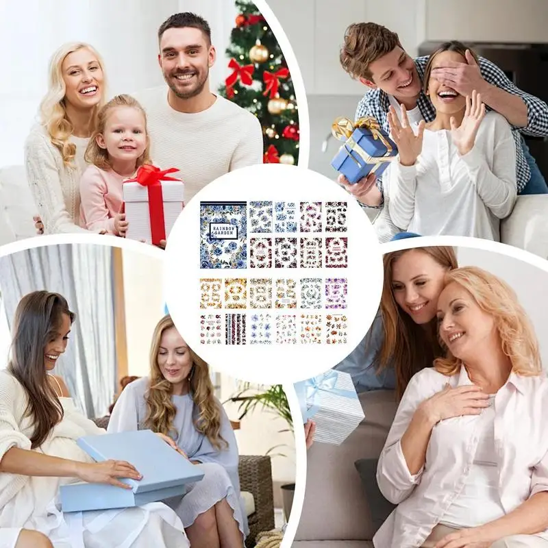 หนังสือสติกเกอร์รูปดอกไม้วินเทจ stiker Buku kliping แฟชั่นเด็กผู้หญิงสติกเกอร์ตกแต่งสมุดภาพสมุดสะสมสติ๊กเกอร์ผู้ใหญ่สำหรับงานฝีมือย้อนยุค