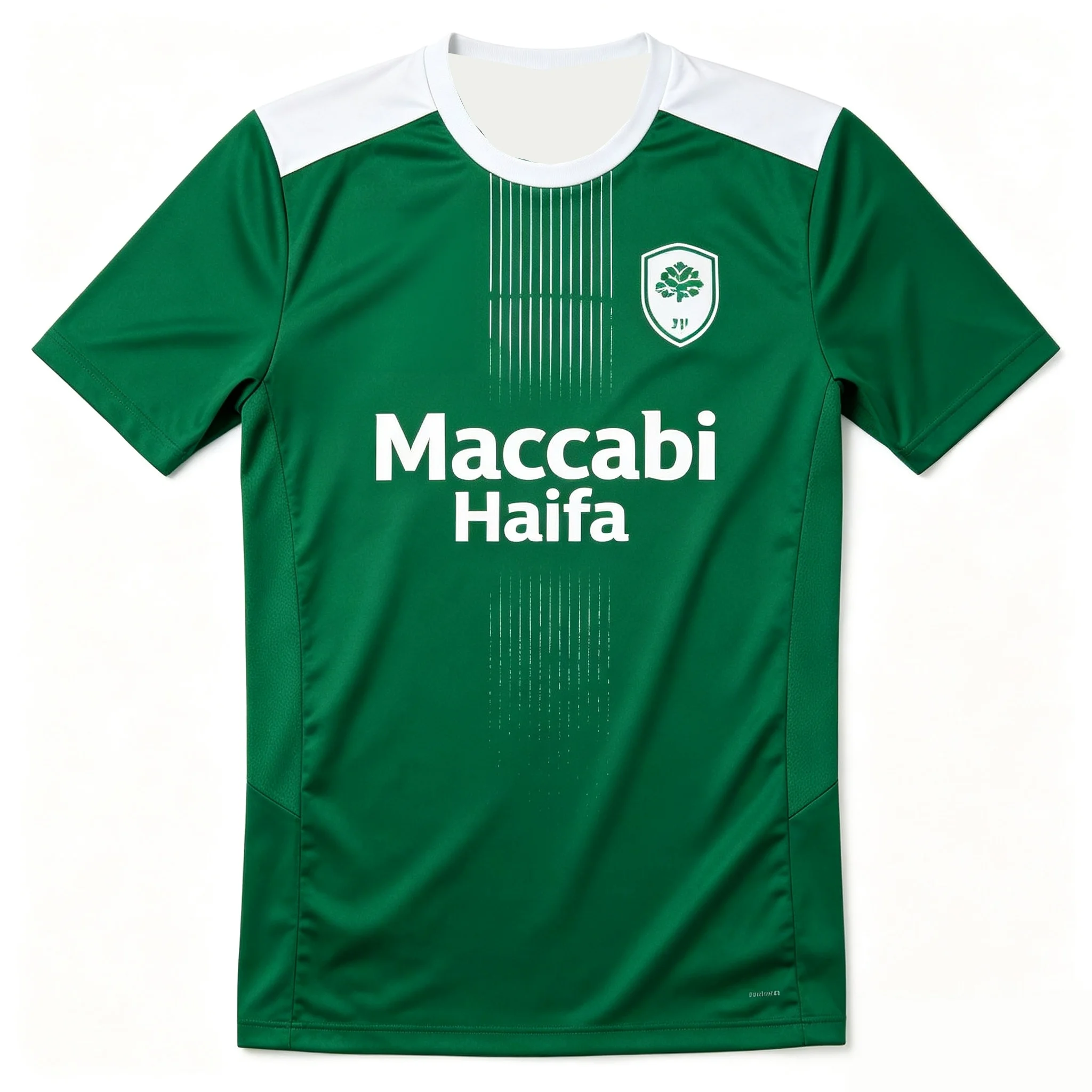 Maccabi Haifa FC Soccer Jersey Men Green White Short Sleeve Football Shirt Breathable Fan Sports Tee Famliy Matching Clothing