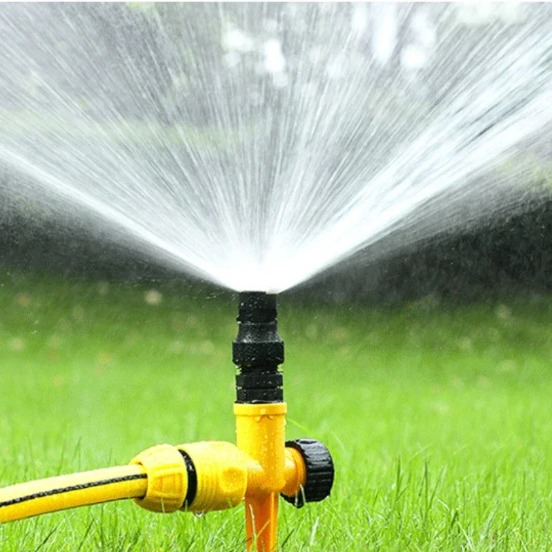 360 Degree Automatic Sprinklers Adjustable Spray Nozzles for Garden Lawn Rotating Watering System Agriculture Irrigation Tool