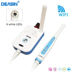 Hot Dental Wired CCD Intraoral Camera 2.0 Mega Pixels with U Disk Storage and WIFI & VGA output Dentistry equipment