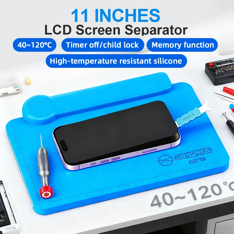 

SUNSHINE LS3SE LCDscreen removal Bao 40-120℃ temperature adjustable intelligent timing for mobile phone screen separation repair