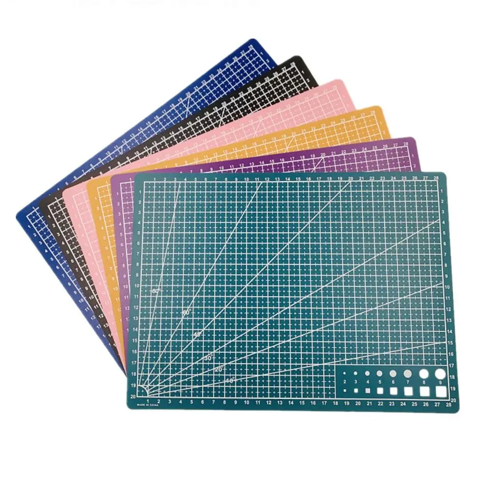 Doppelseitiges Lederhandwerkswerkzeug Schneidematte Gravur A3 A4 A5 Schneidebrett PVC Patchwork Nähen Werkbank Pad Home DIY