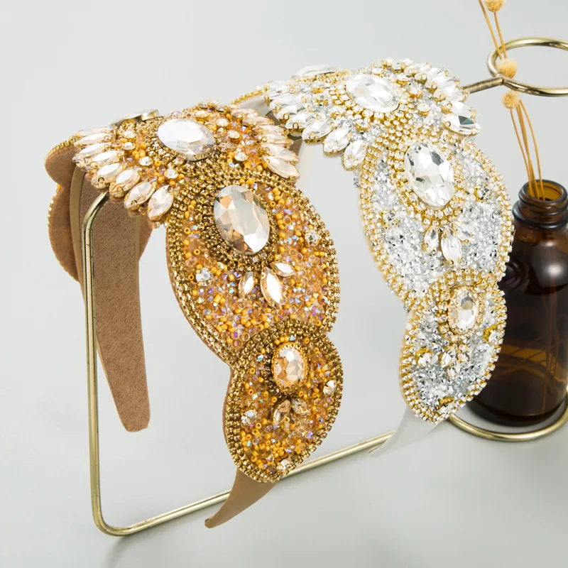 french-retro-light-luxury-headband-with-high-end-feel-rhinestone-wide-headband-elegant-ballroom-hair-accessory