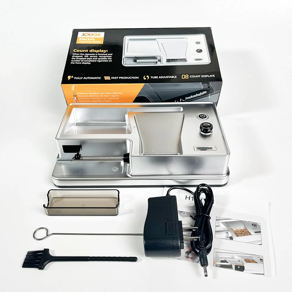 6.5/8 مللي متر آلة لف السجائر الكهربائية التلقائي الأشعة تحت الحمراء الاستشعار الأسطوانة صانع السجائر التبغ حاقن الأسطوانة #6