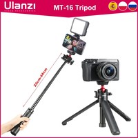 Ulanzi MT-16 Extend Tablet Tripod with Cold Shoe for Microphone LED Video Fill Light Smartphone SLR Camera Tripod