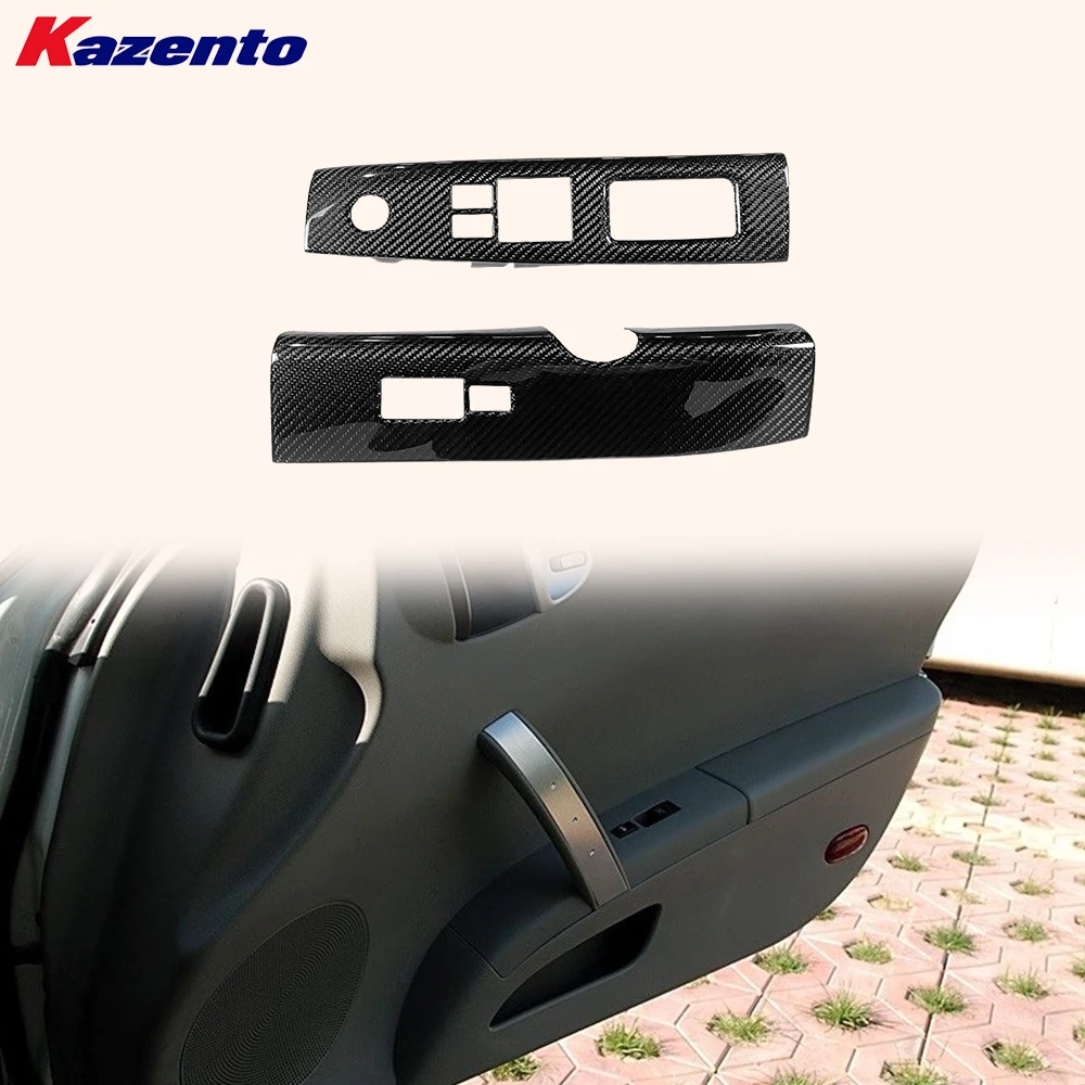 For Nissan 350Z Z33 02-08  (LHD Only) Carbon Window Switch Cover (52-Version)