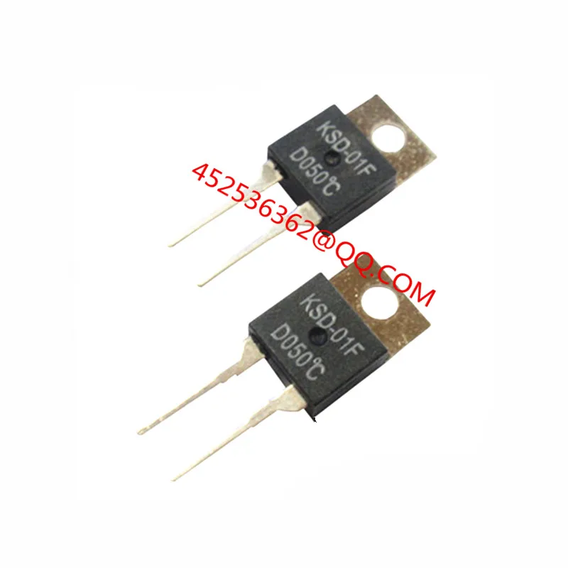 100%New KSD-01F 0℃ 5℃ 10℃ 15℃ 20℃ 150℃ Temperature Switch, Normally Closed (Supertemperature Off) Open (On)