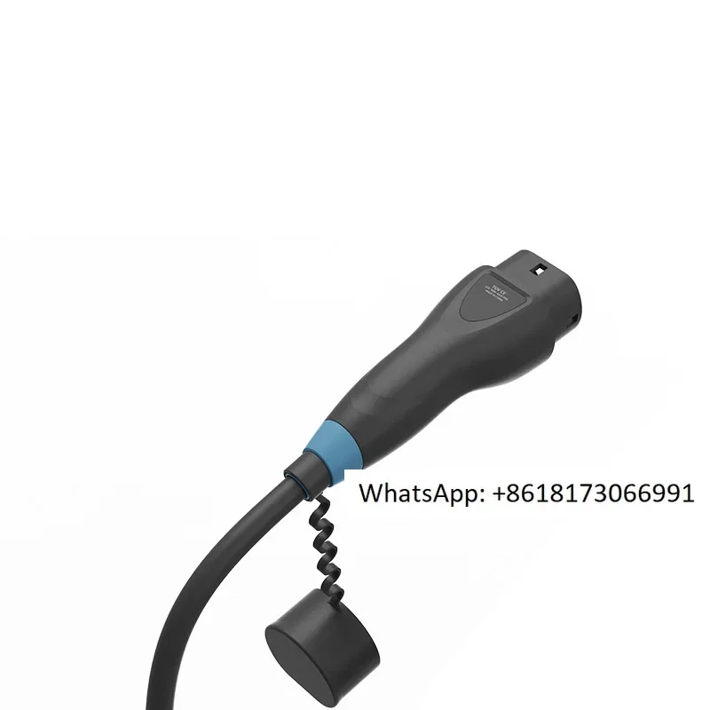 

New energy vehicle European standard dual gun extension cable 5-meter, 7KW22KW socket version charging station