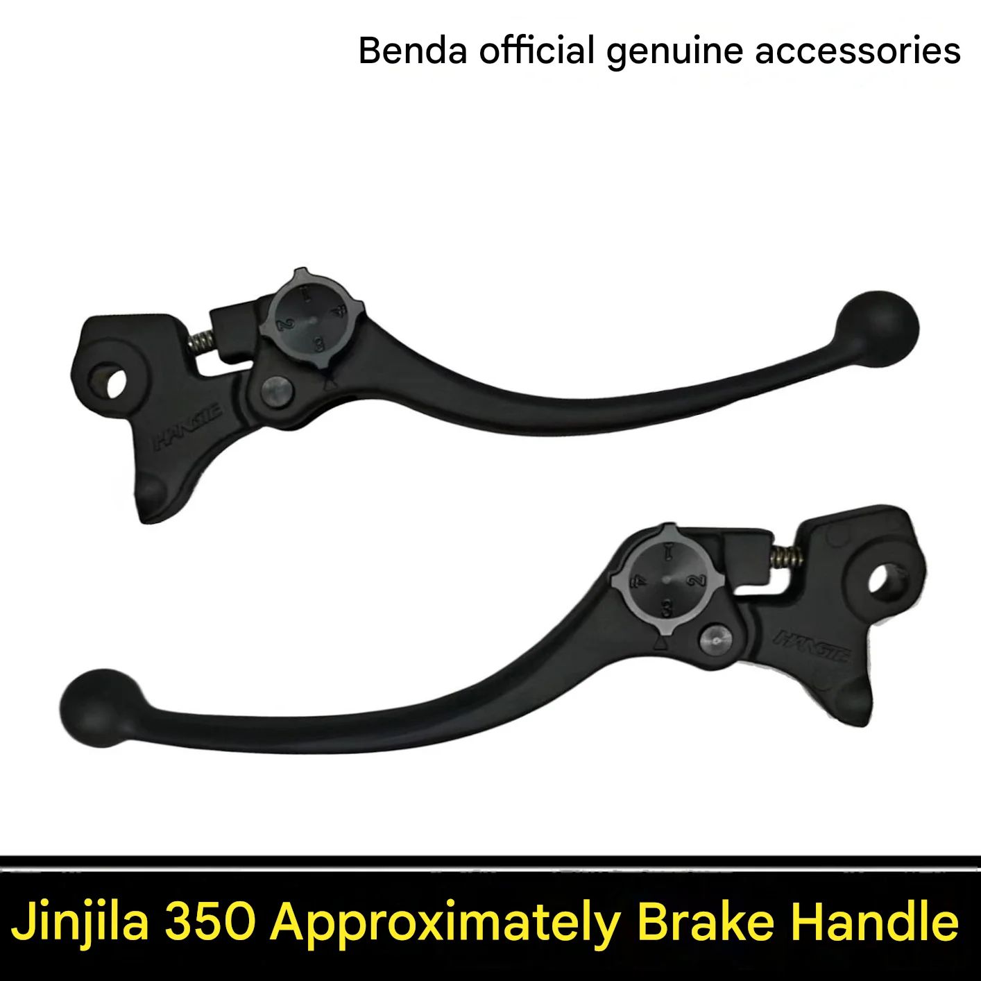 FOR Benda Chinchilla 350/250CTV Rock250CVT Crash-Resistant Brake Levers 6-Position Adjustable Foldable Labor-Saving Control Pull