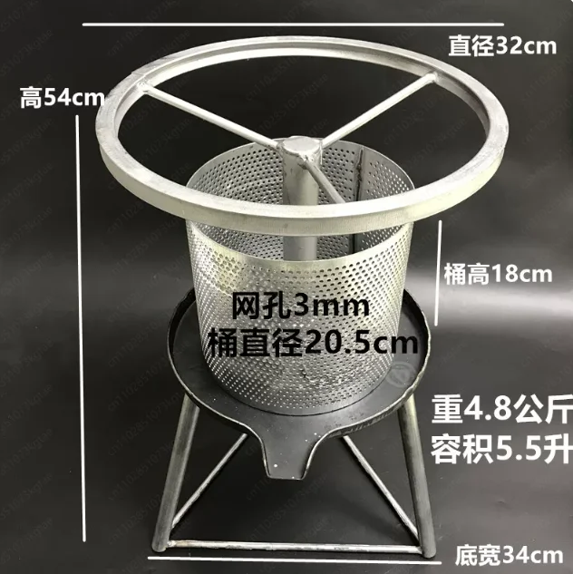 

Iron Manual Oil Press – Pig Oil Residue Cake Press, Chili & Fruit Juicer, Traditional Chinese Medicine Residue Squeezer