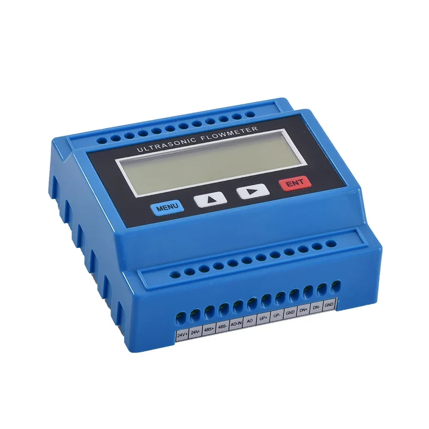 TUF-2000M-TS-2 Digital Ultrasonic Flowmeter Flow Meter Ultrasonic Pipeline Flowmeter With TS2 Sensor DN15-100mm DC24V