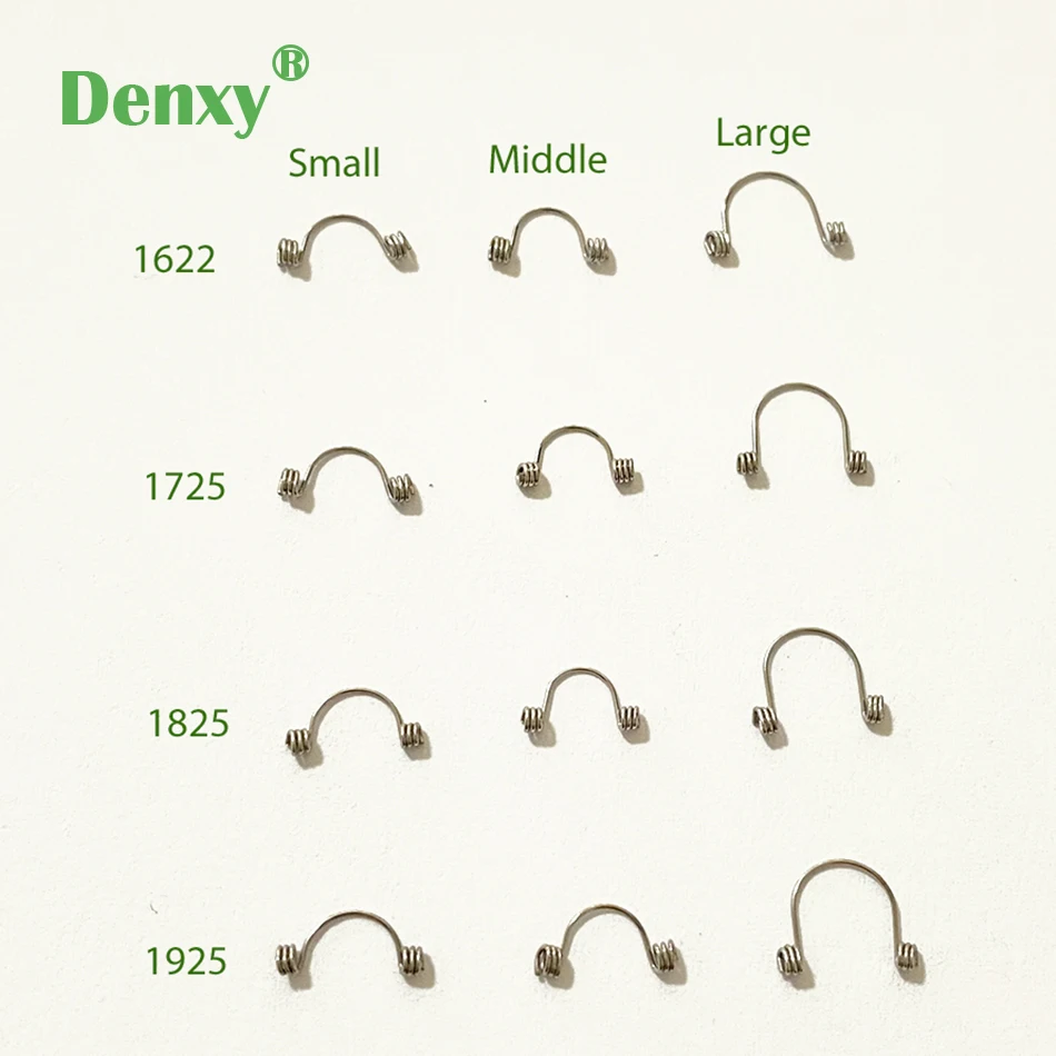 20pc Orthodontic Torque Spring Single Anterior Teeth Torquing Spring Orthodontic Archwire Anterior Orthodontic Bracket