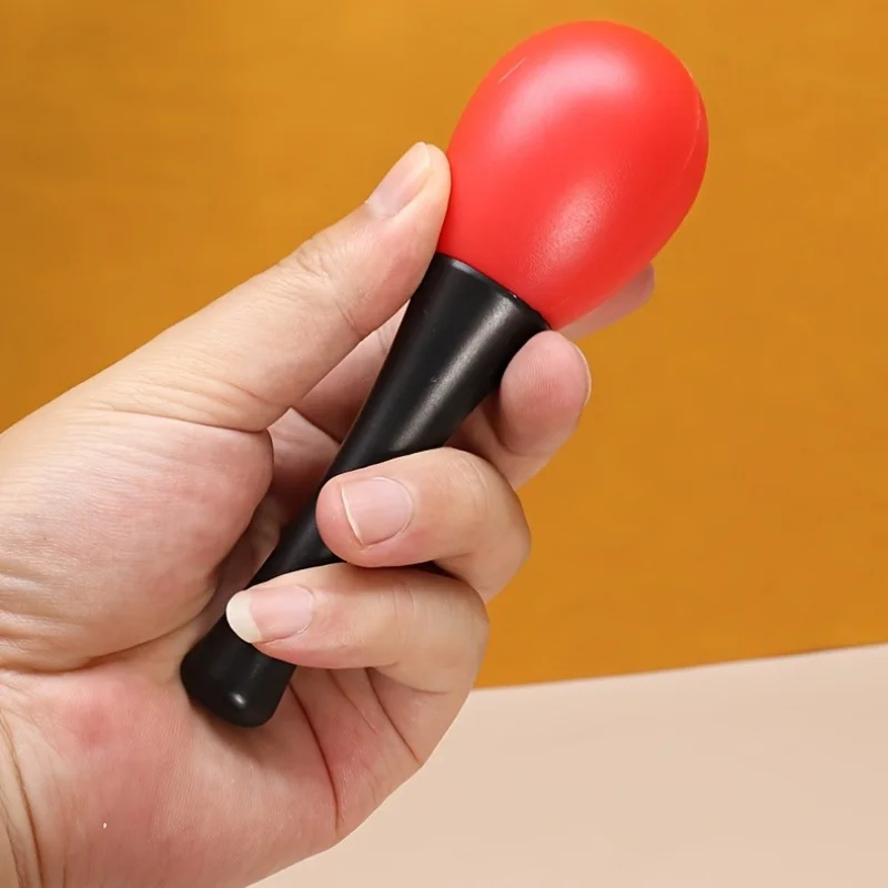 قطعتان، مطرقة رملية صغيرة، أداة موسيقية تهتز، ملحق موسيقي للتدريس، مثالية للحفلات، المهرجانات، عيد الميلاد، جمع Kvt.