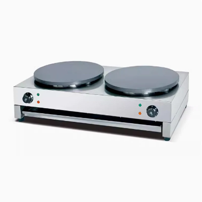 

Double-headed Pancake Machine Commercial Electric Crepe Maker Machine Pancake Oven Electric Baking Pan