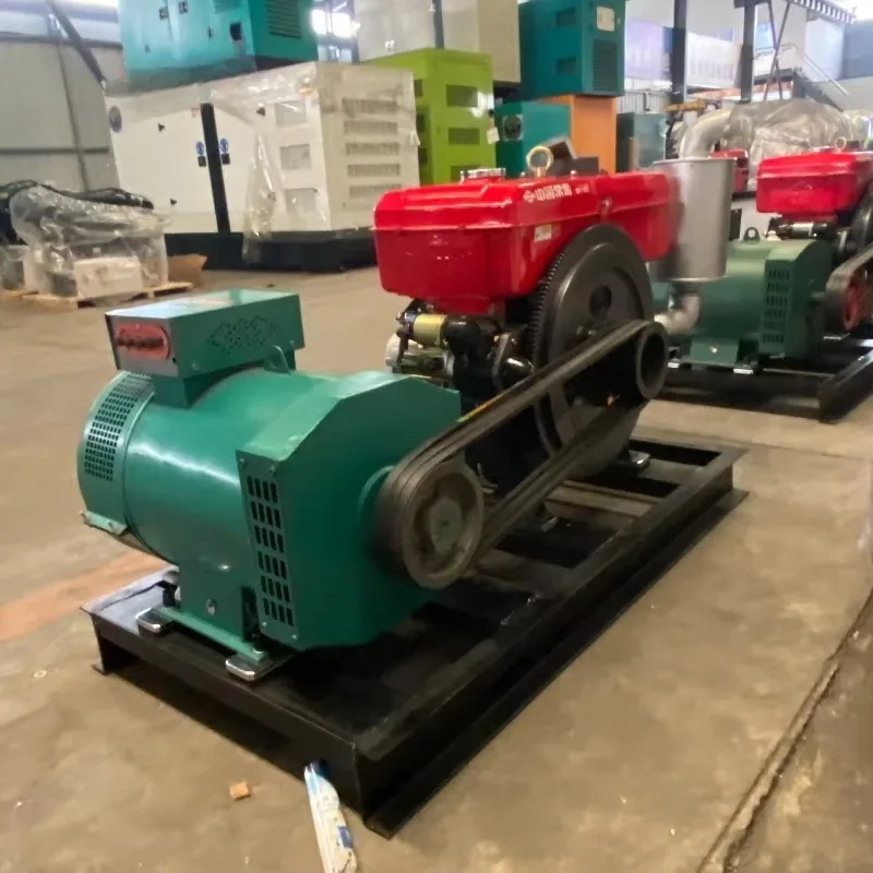 Super Silent Diesel Generator Set 220V 380V 400V 415V Custom Power Generator for Hospital Hotel Factory