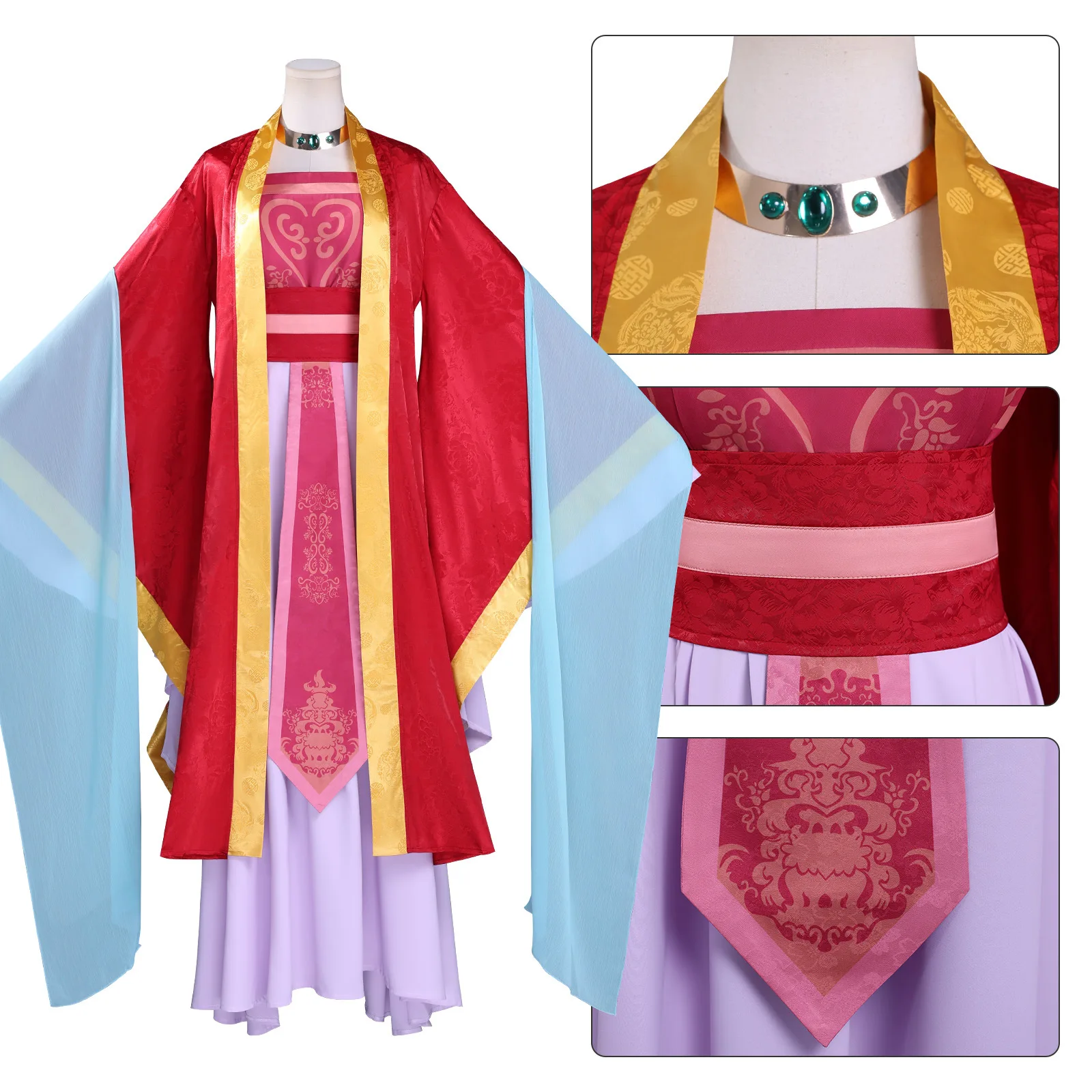 يوميات الصيدلي Gyokuyou أزياء تنكرية للعب الأدوار الملابس التقليدية فستان جديد الزي النساء حفلة كوميك كون #2