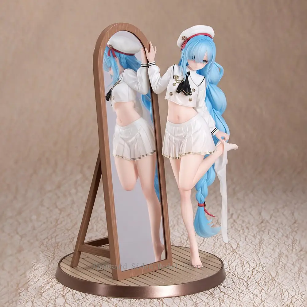 มีสินค้าในสต็อก Myethos Gift+ Azur Lane Janus รูปปั้นอนิเมะต้นฉบับขนาด 1/8 ท่าทางกำลังลังเลเปลี่ยนเสื้อผ้า ของสะสม ของเล่น