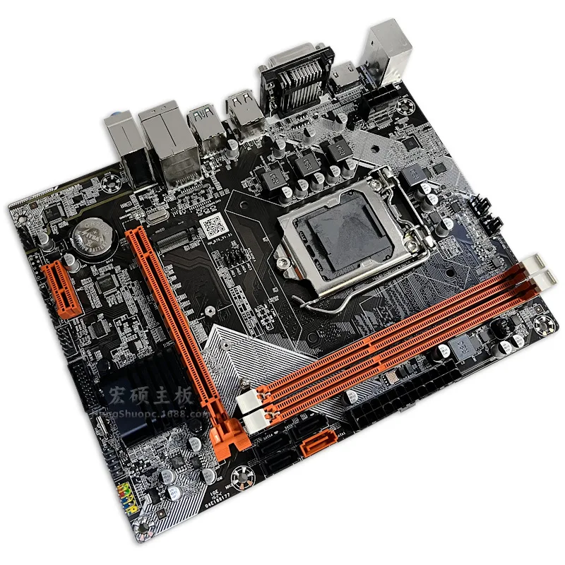 Wholesale Brand New B75-1155 Pin DDR3 M.2 Gigabit Desktop Computer Dungeon Brick Moving Game Motherboard I7
