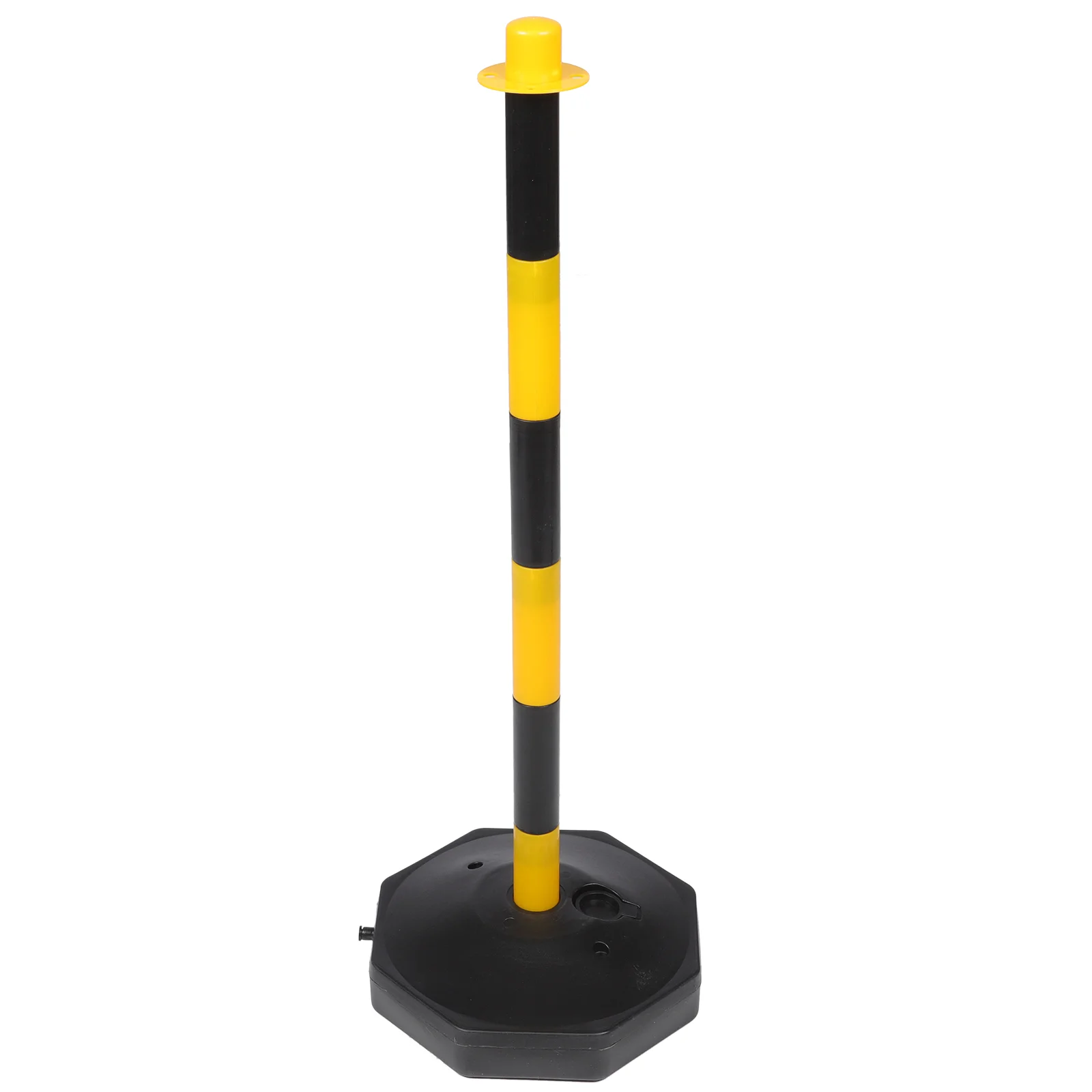 Barricade Post Isolation Bollard Traffic Cone Hat Plastic Water-fillable Warning Pile