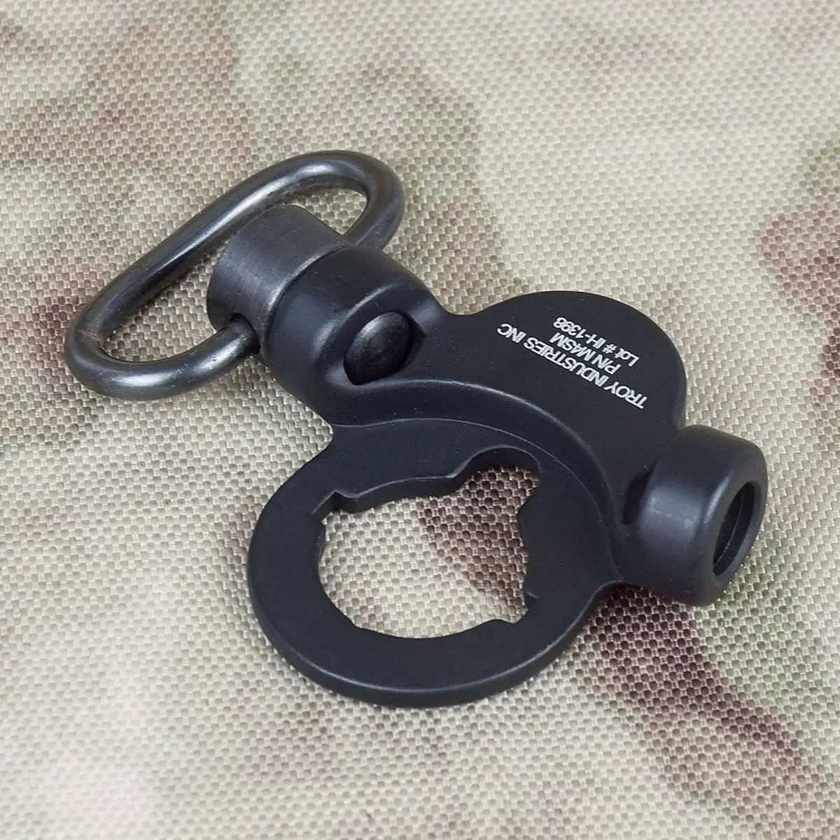 Tactical Dual Side End Plate Flexible Scope Mounts Sling Swivel Adapter Quick Detach Push Botton Adapter Fit For M4 M16 Airsof