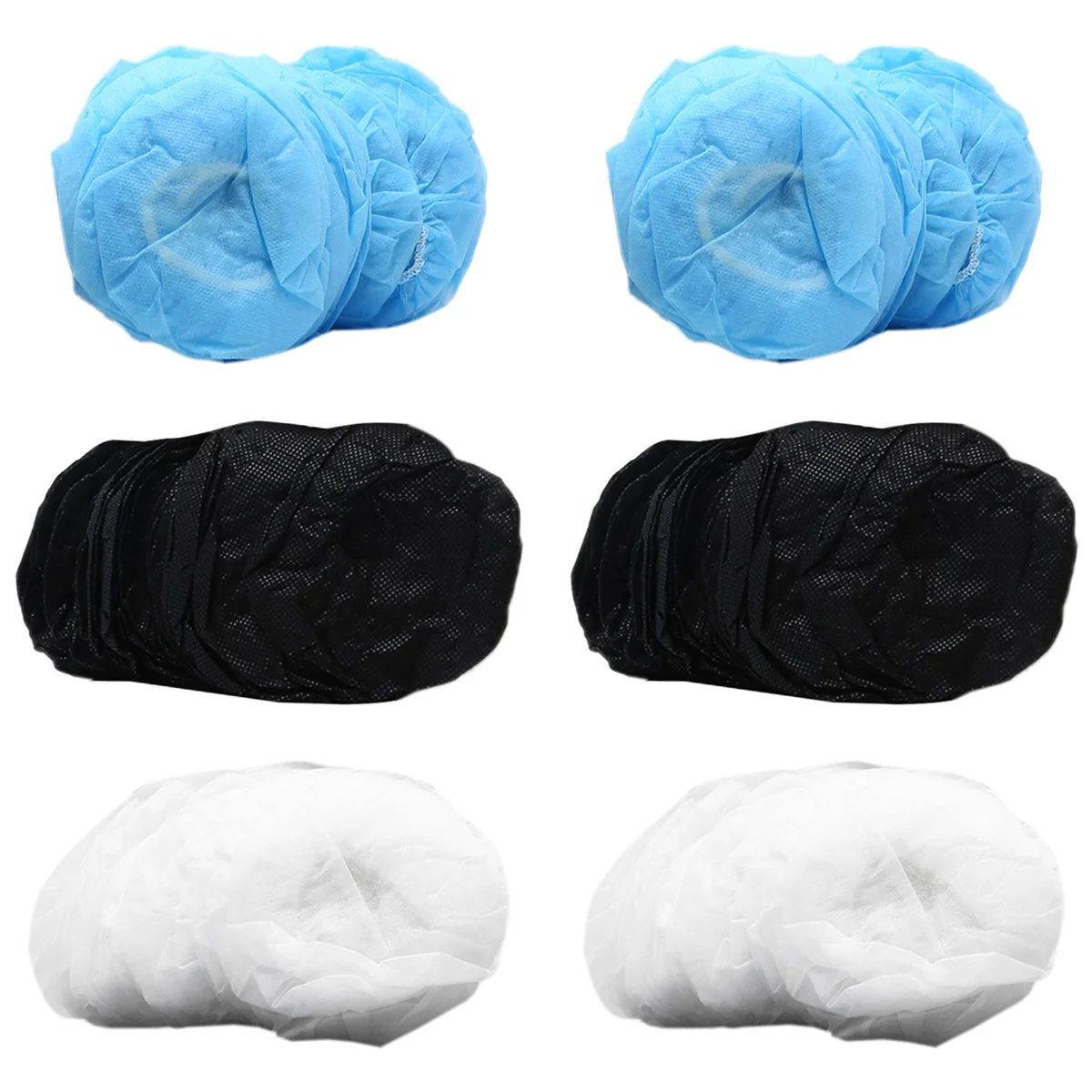 300 Pieces Non-Woven Sanitary Headphone Ear Cover Disposable Headset Covers for 8.5-10 cm Large-Sized Headphones