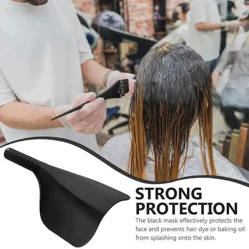 Klarer Kunststoff-Gesichtsschutz für Friseure, wasserdichter Haarspray-Schutz, Haarschneide-Pads für den Friseursalon, Augenschutz – Detail 9