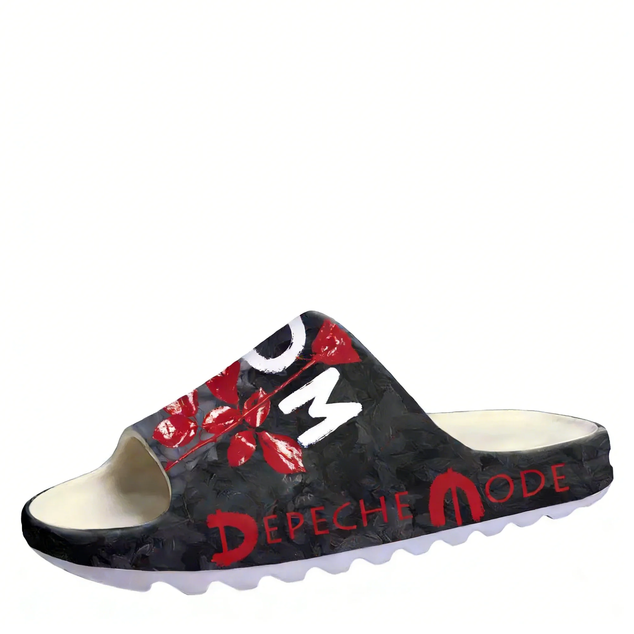 

Depeche Mode Soft Sole Sllipers Mens Womens Teenager Home Sandals Step on Customize Bathroom Beach Slides Shoes