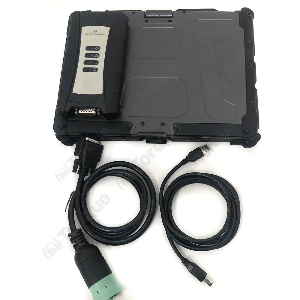 

Getac laptop V5.3 AG CF Electronic Data Link V3 Diagnostic Kit Service EDL V3 Advisor Tractor Loader Truck Diagnostic Tool