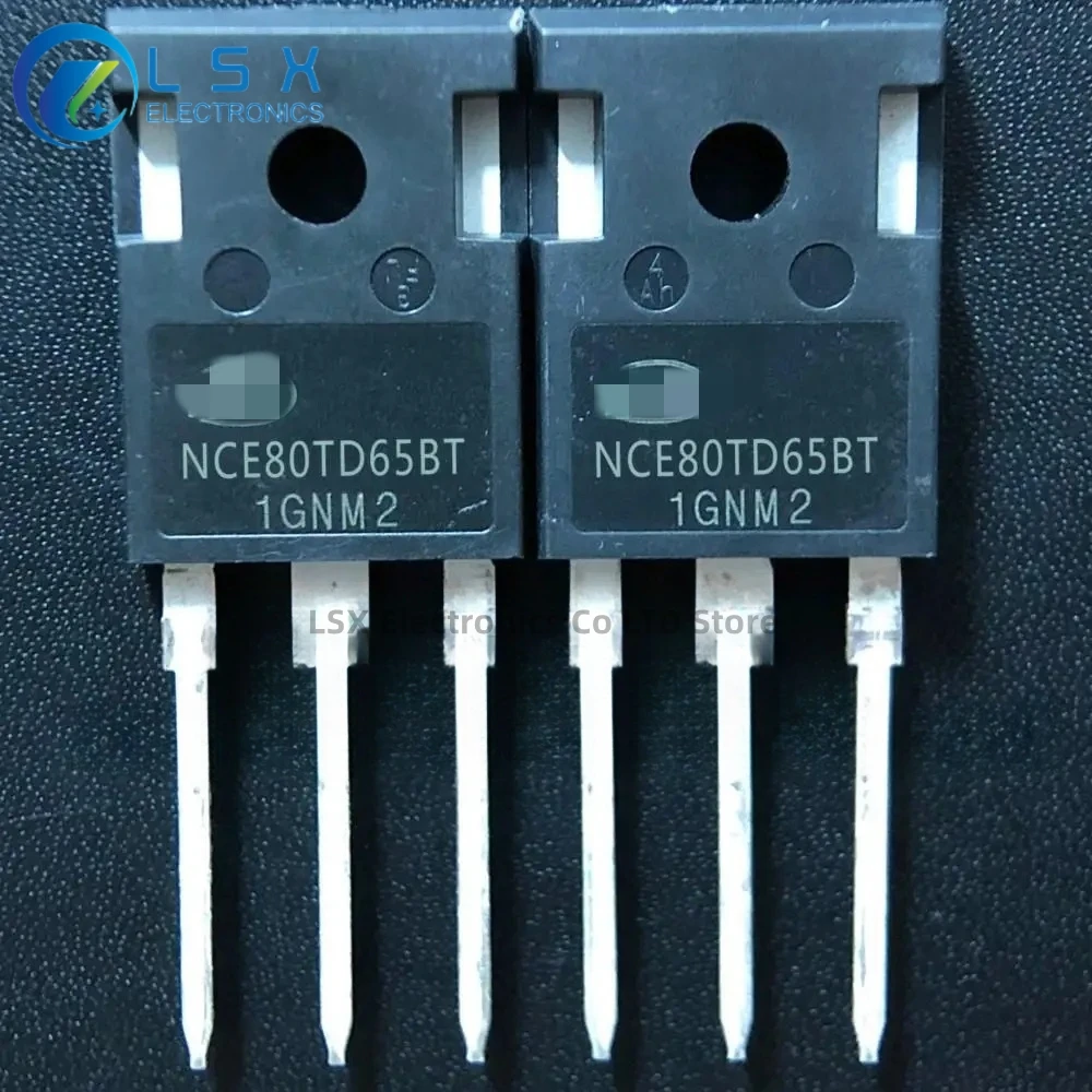 10PCS  NCE80TD65BT  IGBT TO-247 650 80A  Imported  Original  Best Quality