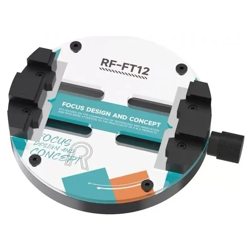 AT43-PCB Clamp RF-FT12 Rotatable Motherboard Clamp For All Model Phones CPU Desoldering Tool